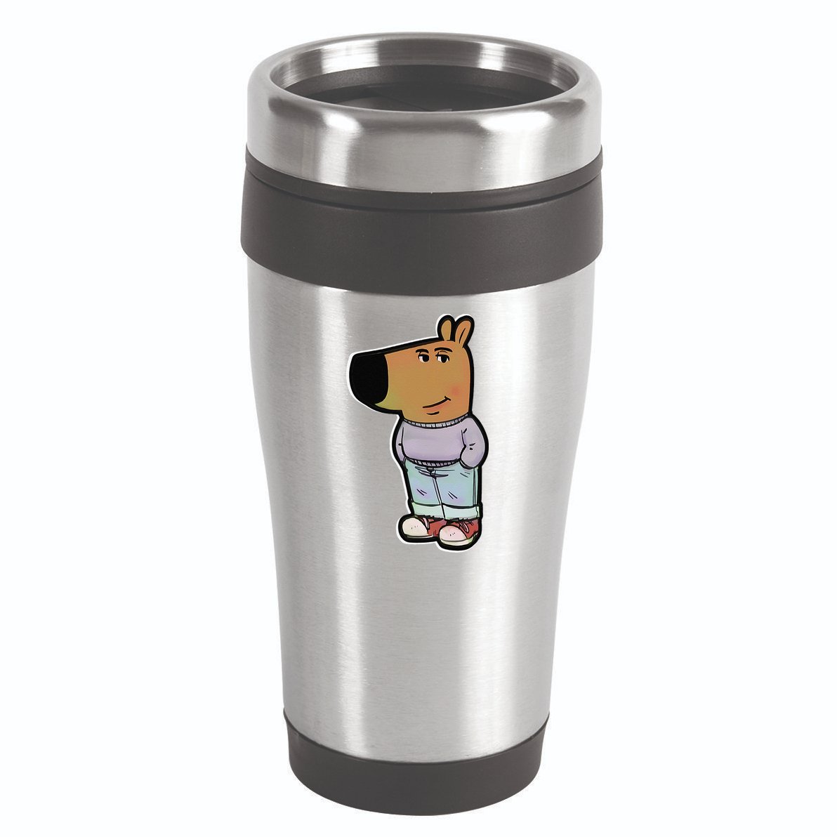 My New Character Is A Chill Guy Meme Funny Chill Guy Meme 16oz Travel Tumbler