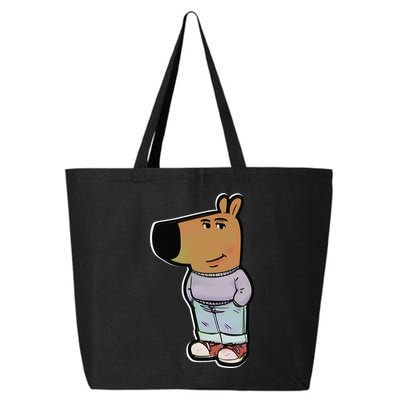 My New Character Is A Chill Guy Meme Funny Chill Guy Meme 25L Jumbo Tote