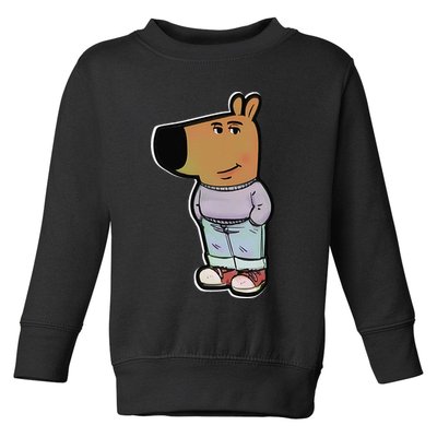 My New Character Is A Chill Guy Meme Funny Chill Guy Meme Toddler Sweatshirt