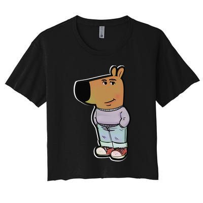 My New Character Is A Chill Guy Meme Funny Chill Guy Meme Crop Top