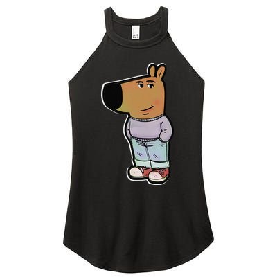 My New Character Is A Chill Guy Meme Funny Chill Guy Meme Women's Perfect Tri Rocker Tank