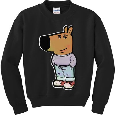My New Character Is A Chill Guy Meme Funny Chill Guy Meme Kids Sweatshirt