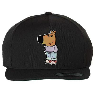 My New Character Is A Chill Guy Meme Funny Chill Guy Meme Wool Snapback Cap