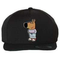 My New Character Is A Chill Guy Meme Funny Chill Guy Meme Wool Snapback Cap