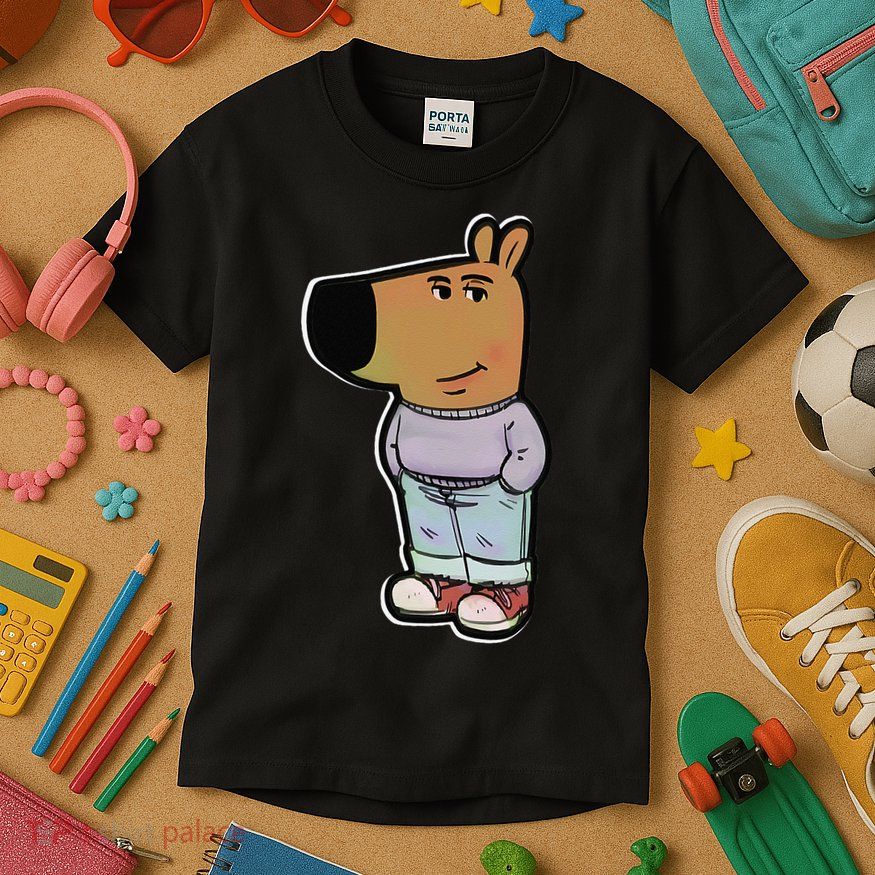 My New Character Is A Chill Guy Meme Funny Chill Guy Meme Kids T-Shirt