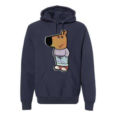 My New Character Is A Chill Guy Meme Funny Chill Guy Meme Premium Hoodie