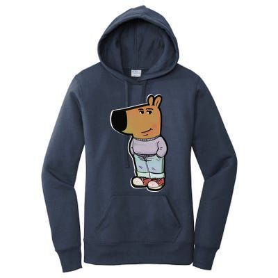 My New Character Is A Chill Guy Meme Funny Chill Guy Meme Women's Pullover Hoodie