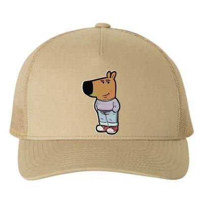 My New Character Is A Chill Guy Meme Funny Chill Guy Meme Yupoong Adult 5-Panel Trucker Hat