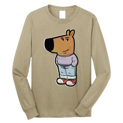 My New Character Is A Chill Guy Meme Funny Chill Guy Meme Long Sleeve Shirt