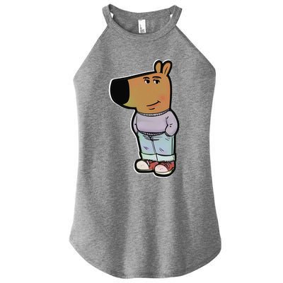 My New Character Is A Chill Guy Meme Funny Chill Guy Meme Women's Perfect Tri Rocker Tank