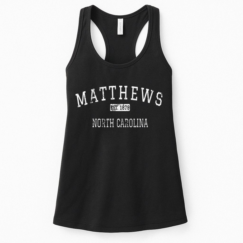 Matthews North Carolina NC Vintage Womens Tank Top