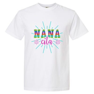 Mexican Nanacita Cinco De Mayo Mother's Day Garment-Dyed Heavyweight T-Shirt