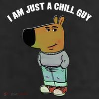 My New Character Is A Chill Guy I Am Just A Chill Guy Funny Adult Drive Performance Visor