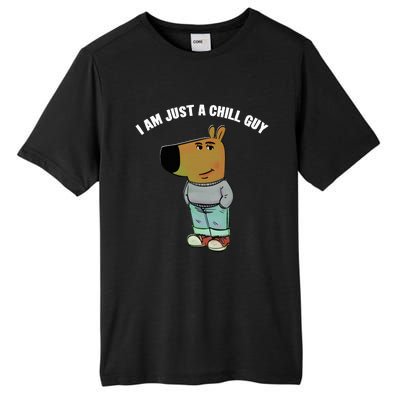 My New Character Is A Chill Guy I Am Just A Chill Guy Funny Tall Fusion ChromaSoft Performance T-Shirt