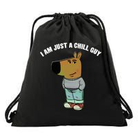 My New Character Is A Chill Guy I Am Just A Chill Guy Funny Drawstring Bag
