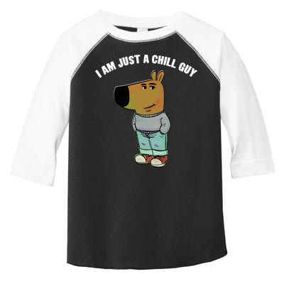 My New Character Is A Chill Guy I Am Just A Chill Guy Funny Toddler Fine Jersey T-Shirt