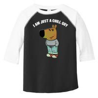 My New Character Is A Chill Guy I Am Just A Chill Guy Funny Toddler Fine Jersey T-Shirt