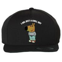 My New Character Is A Chill Guy I Am Just A Chill Guy Funny Wool Snapback Cap