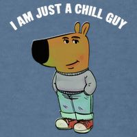 My New Character Is A Chill Guy I Am Just A Chill Guy Funny Garment-Dyed Sweatshirt