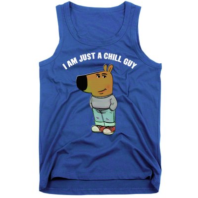 My New Character Is A Chill Guy I Am Just A Chill Guy Funny Tank Top