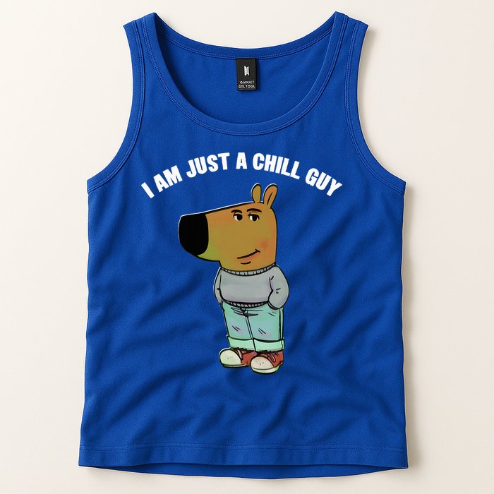 My New Character Is A Chill Guy I Am Just A Chill Guy Funny Tank Top