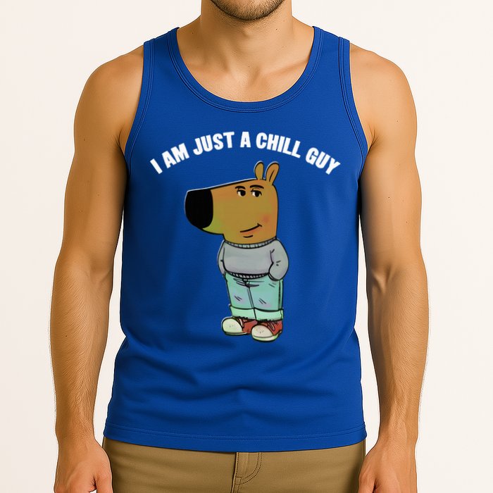My New Character Is A Chill Guy I Am Just A Chill Guy Funny Tank Top