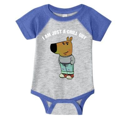 My New Character Is A Chill Guy I Am Just A Chill Guy Funny Infant Baby Jersey Bodysuit