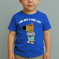 My New Character Is A Chill Guy I Am Just A Chill Guy Funny Toddler T-Shirt