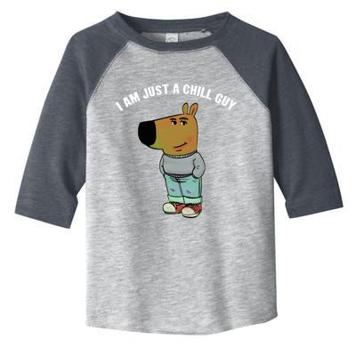 My New Character Is A Chill Guy I Am Just A Chill Guy Funny Toddler Fine Jersey T-Shirt