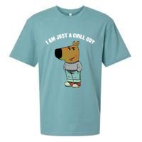 My New Character Is A Chill Guy I Am Just A Chill Guy Funny Sueded Cloud Jersey T-Shirt