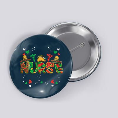 Mexican Nurse Cinco De Mayo Nurse Women Scrub Top Rn Icu Er Button