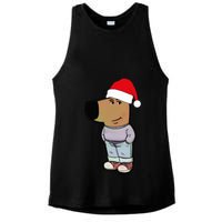 My New Character Is A Chill Guy Meme Funny Chill Guy Meme Ladies PosiCharge Tri-Blend Wicking Tank