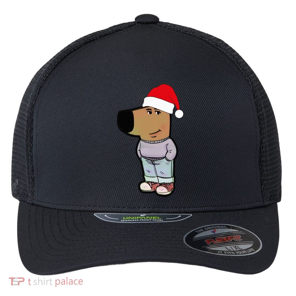 My New Character Is A Chill Guy Meme Funny Chill Guy Meme Flexfit Unipanel Trucker Cap