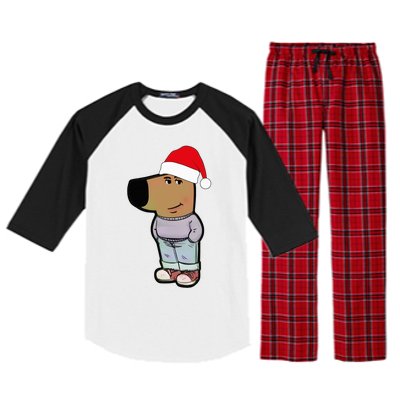 My New Character Is A Chill Guy Meme Funny Chill Guy Meme Raglan Sleeve Pajama Set