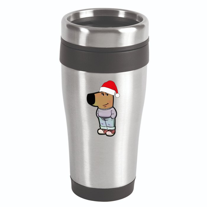 My New Character Is A Chill Guy Meme Funny Chill Guy Meme 16oz Travel Tumbler