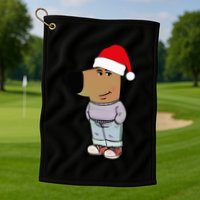 My New Character Is A Chill Guy Meme Funny Chill Guy Meme Golf Towel