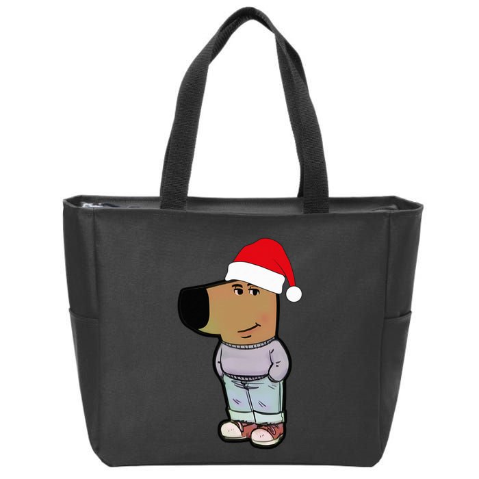 My New Character Is A Chill Guy Meme Funny Chill Guy Meme Zip Tote Bag