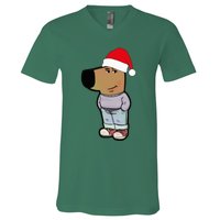 My New Character Is A Chill Guy Meme Funny Chill Guy Meme V-Neck T-Shirt