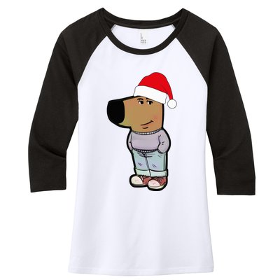 My New Character Is A Chill Guy Meme Funny Chill Guy Meme Women's Tri-Blend 3/4-Sleeve Raglan Shirt