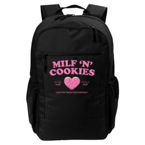 Milf N Cookies Love Home Made Baked Fresh Keep You Coming Daily Commute Backpack