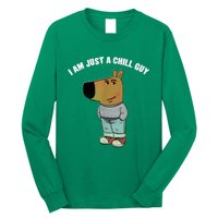 My New Character Is A Chill Guy I Am Just A Chill Guy Funny Long Sleeve Shirt