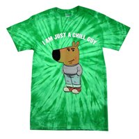 My New Character Is A Chill Guy I Am Just A Chill Guy Funny Tie-Dye T-Shirt