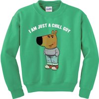 My New Character Is A Chill Guy I Am Just A Chill Guy Funny Kids Sweatshirt