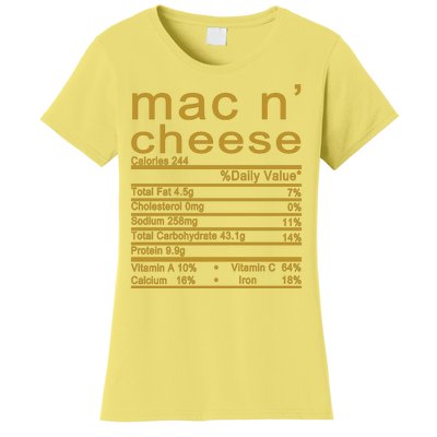 Mac N' Cheese Thanksgiving Dinner Women's T-Shirt