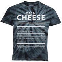 Mac N' Cheese Nutrition Facts Family Matching Kids Tie-Dye T-Shirt