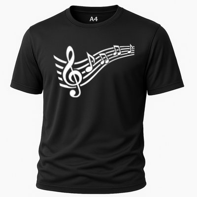 Music Notes Clef Performance Shirt