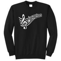 Music Notes Clef Sweatshirt