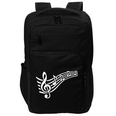 Music Notes Clef Impact Tech Backpack