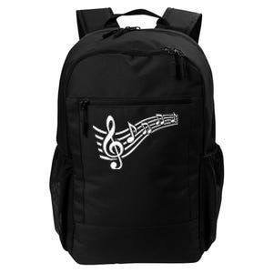 Music Notes Clef Daily Commute Backpack