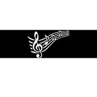 Music Notes Clef Bumper Sticker